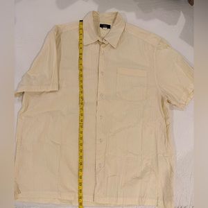 Mens Austin Company Short Sleeve Button-Down Shirt. Size XL